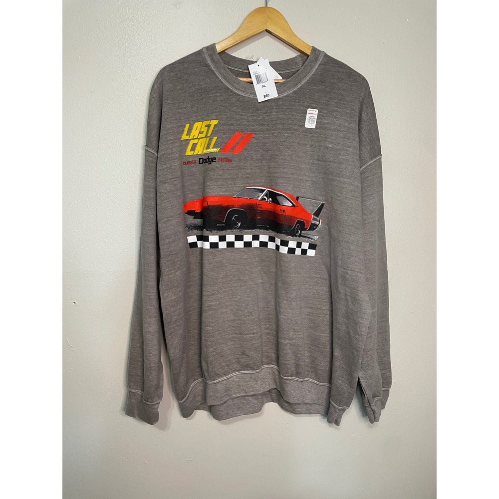 Dodge Charger Daytona Last Call Sweatshirt Size XL Graphic Crewneck